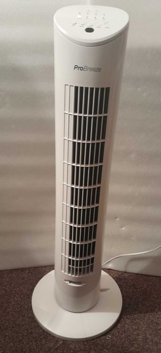 wentylator wieżowy Pro Breeze biały super cichy i wydajny