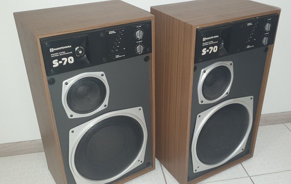 Radiotehnika S-70. S-90. Радиотехника. Комплектующие к акустике