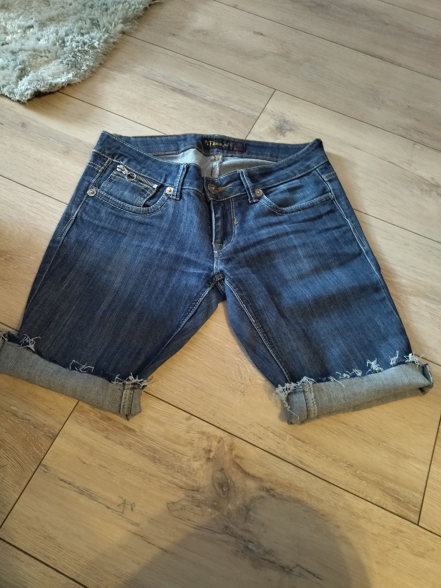 Spodenki jeans młodzieżowe -r.S
