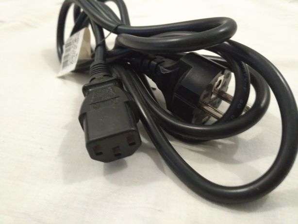 Толстый кабель 220 В для компьютера, принтера, МФУ, UPS