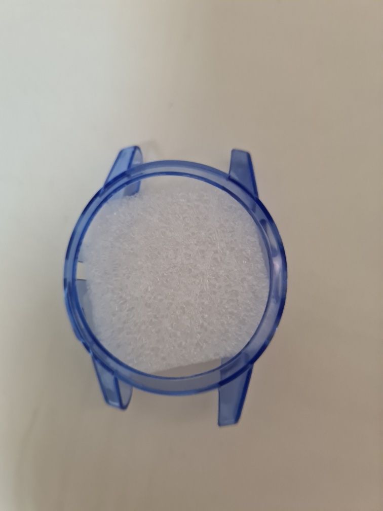 2 Capas novas protecção para Relógio Garmin Fenix 5S Azul + Cinzento