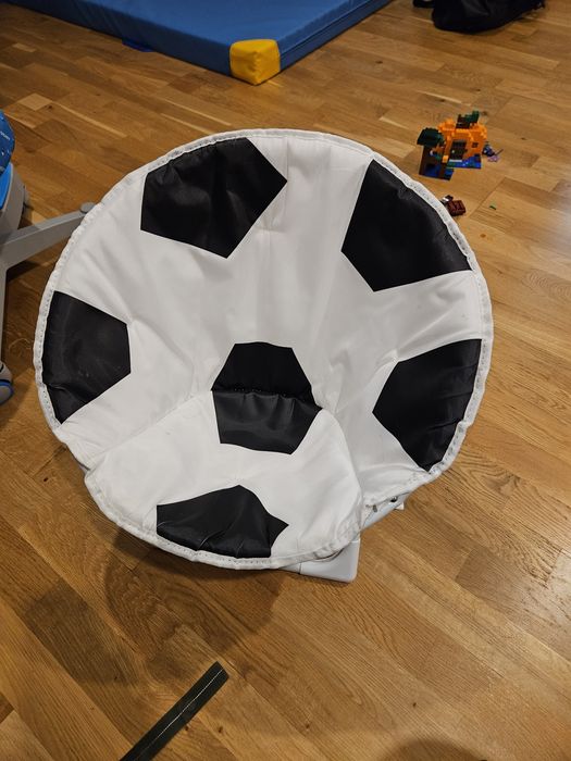 Krzesełko fotel puffa piłka nożna