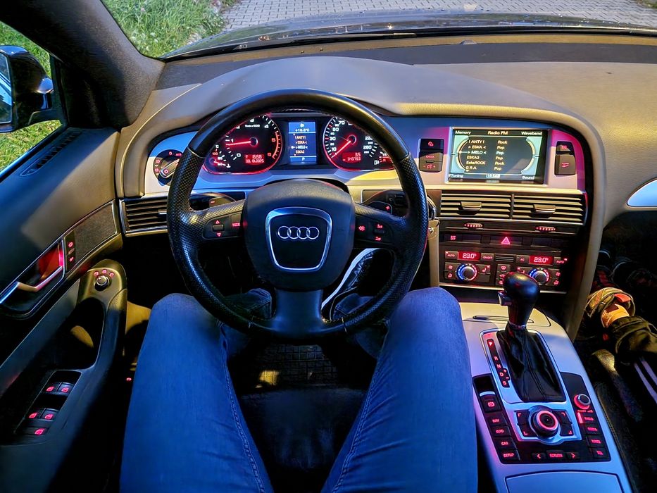 Audi A6 C6 LIFT 2.7 V6 TDI 190KM Automat, LED, Skóry S-Line, Navi