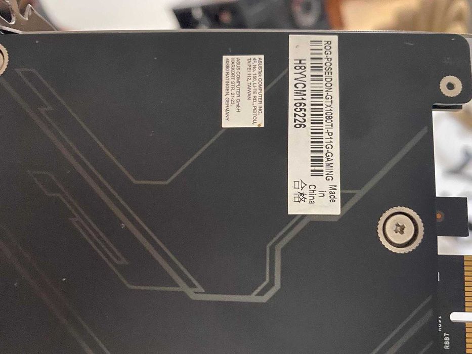 Nvidia placa gráfica Asus Rog Poseidon - GTX1080 TI