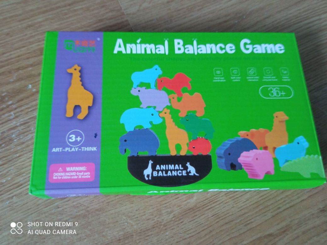 Gra zręcznościowa Animal balance 3+