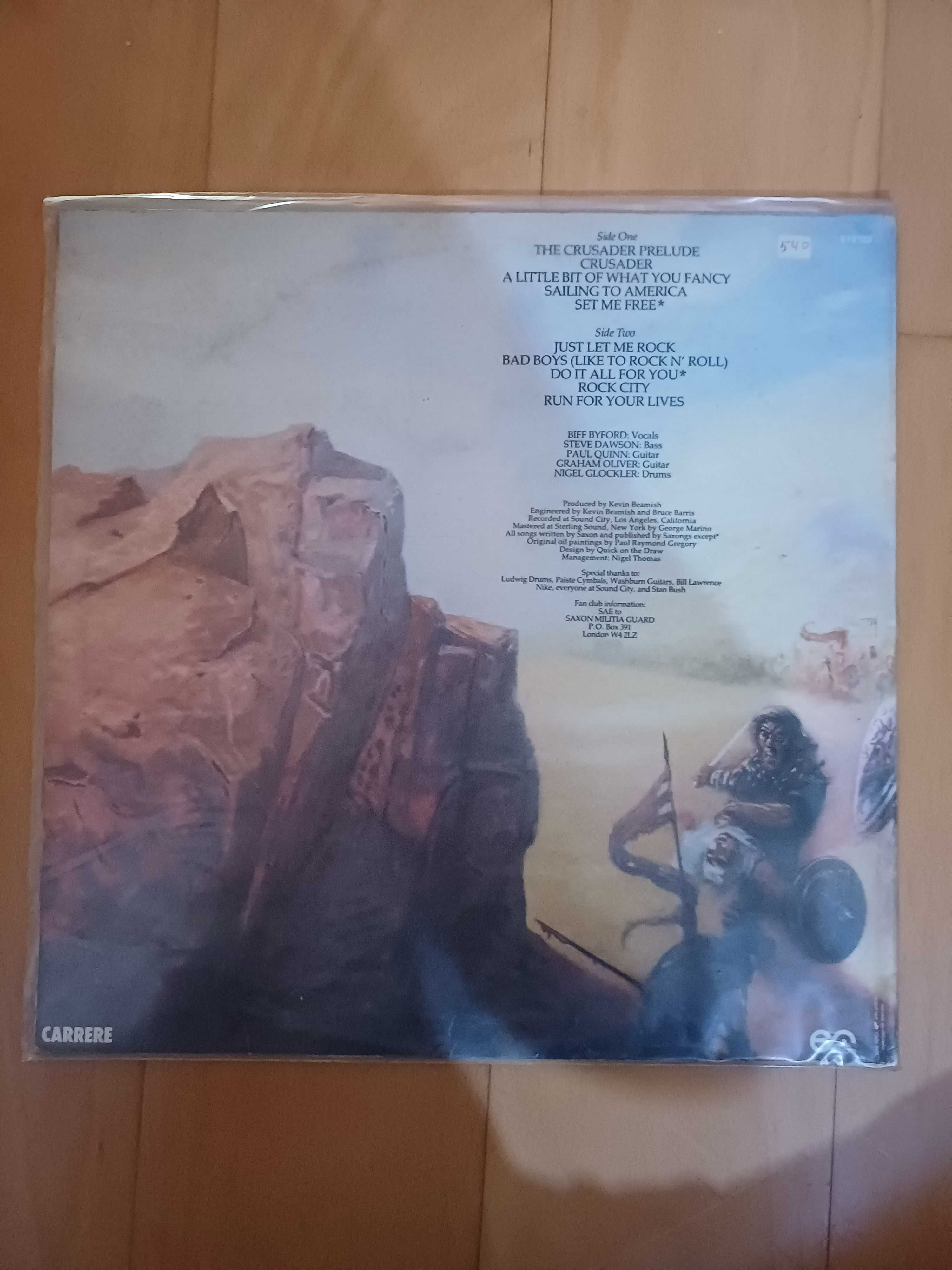 Vinil antigo e raro - Saxon - Crustader