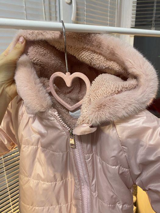 Комбінезон дитячий 68р. разом із шапочкою (осінь/весна)