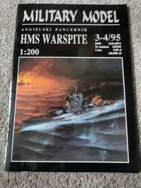 Model kartonowy wyd.. Haliński HMS Warspite