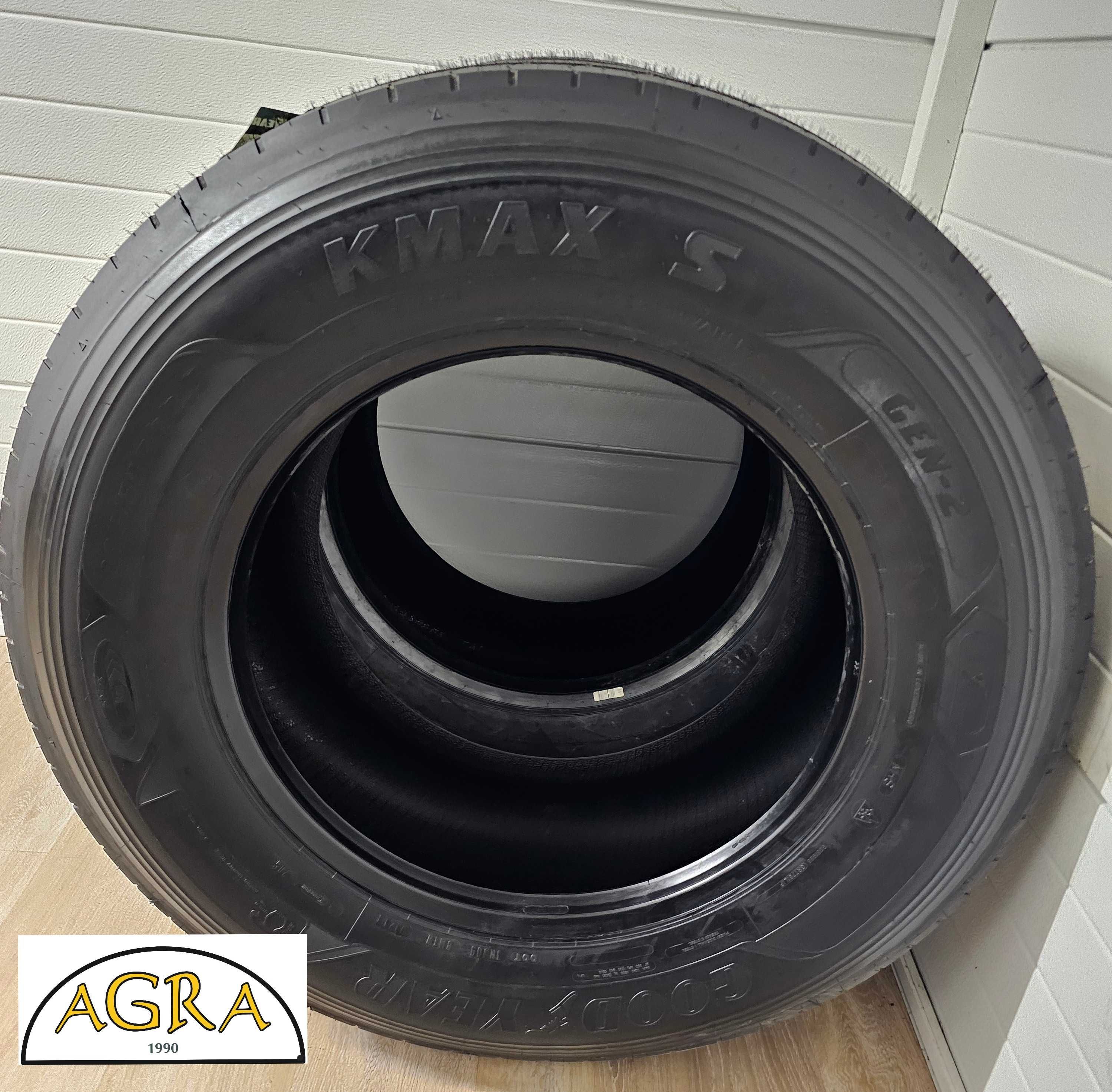 385/55R22.5 (2010netto) GOODYEAR  KMAX S opona opony przód prowadząca