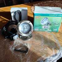 Lampa Do podświetlenia wodoodporna 3 diody LED stalowa obudowa