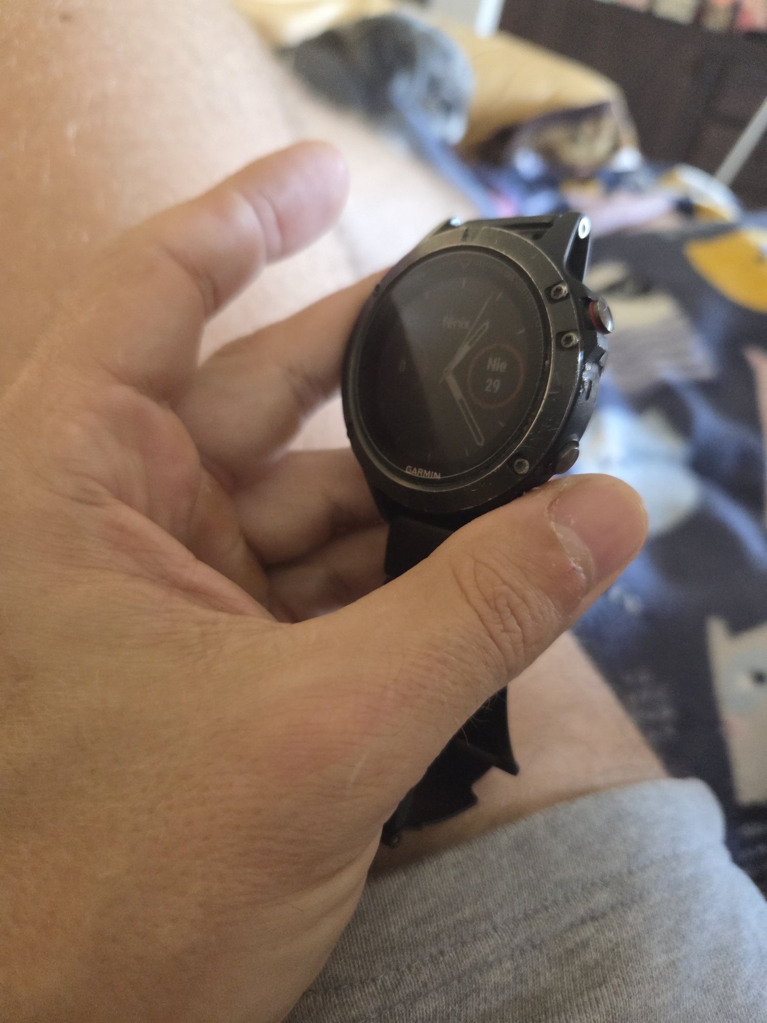 Smartwatch Garmin 5 .Dobry stan .Polecam !branzoleta w komplecie !