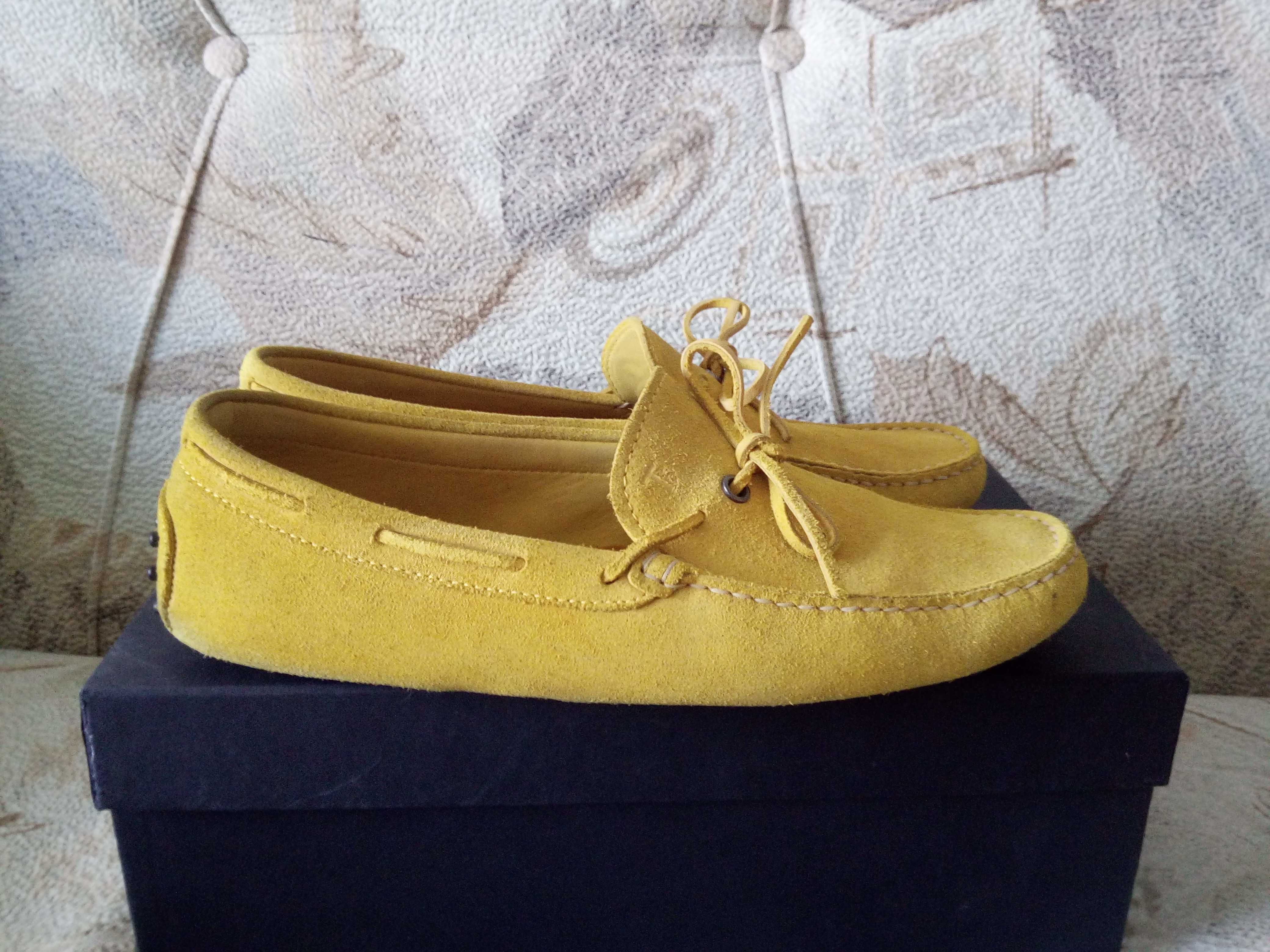 Мокасины замшевые TOD'S 44р. 28см