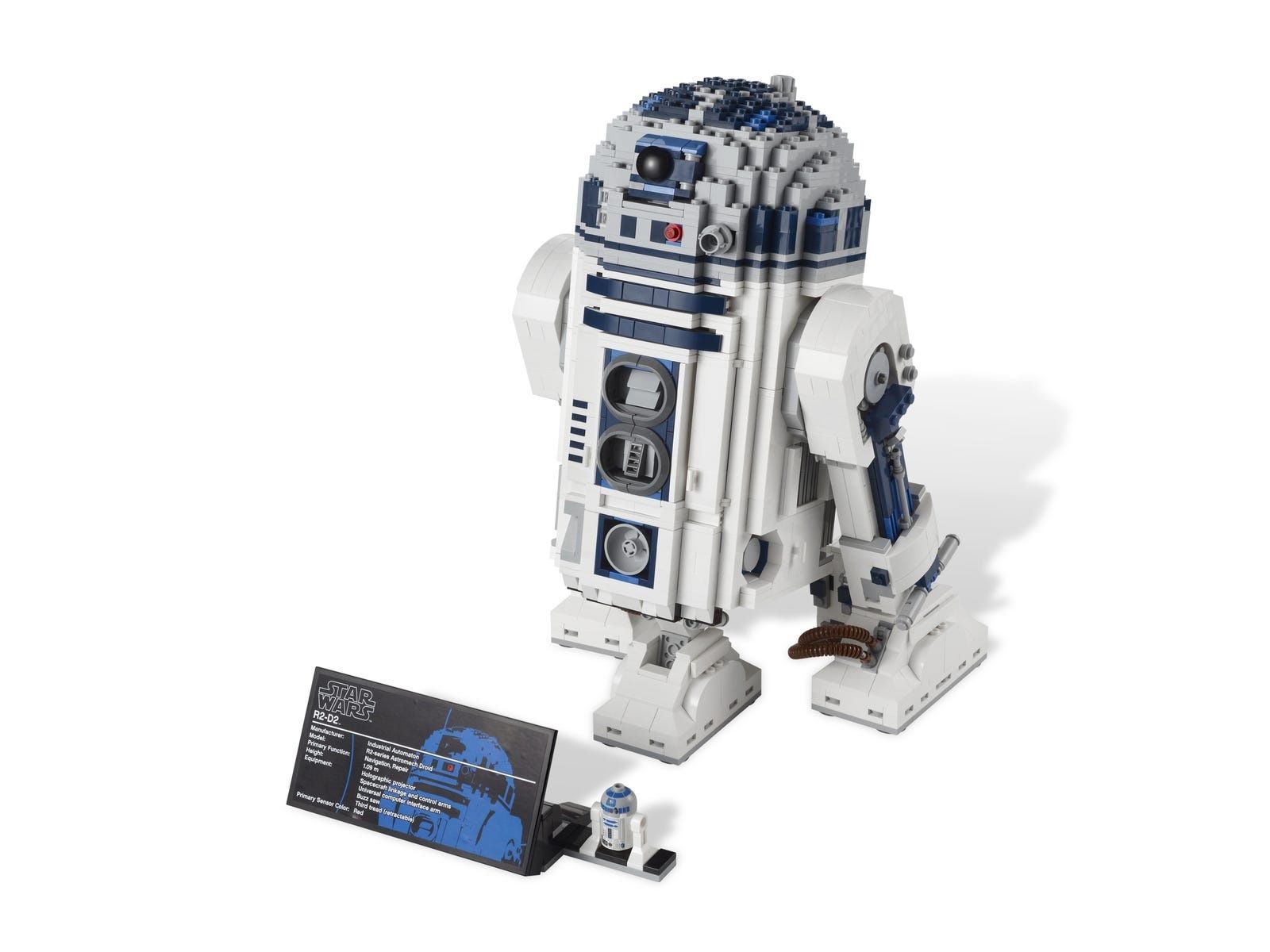 R2d2 r2-d2 star wars ucs 2012 unikat 10225 lego