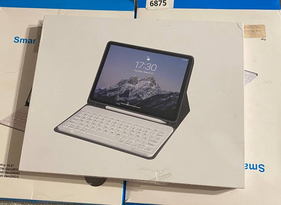 Блютуз клавіатура, чохол для iPad, 10.2