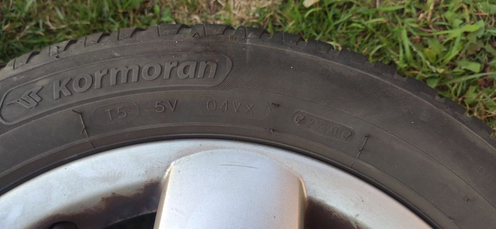 Felgi z oponami 195/55/15 letnie