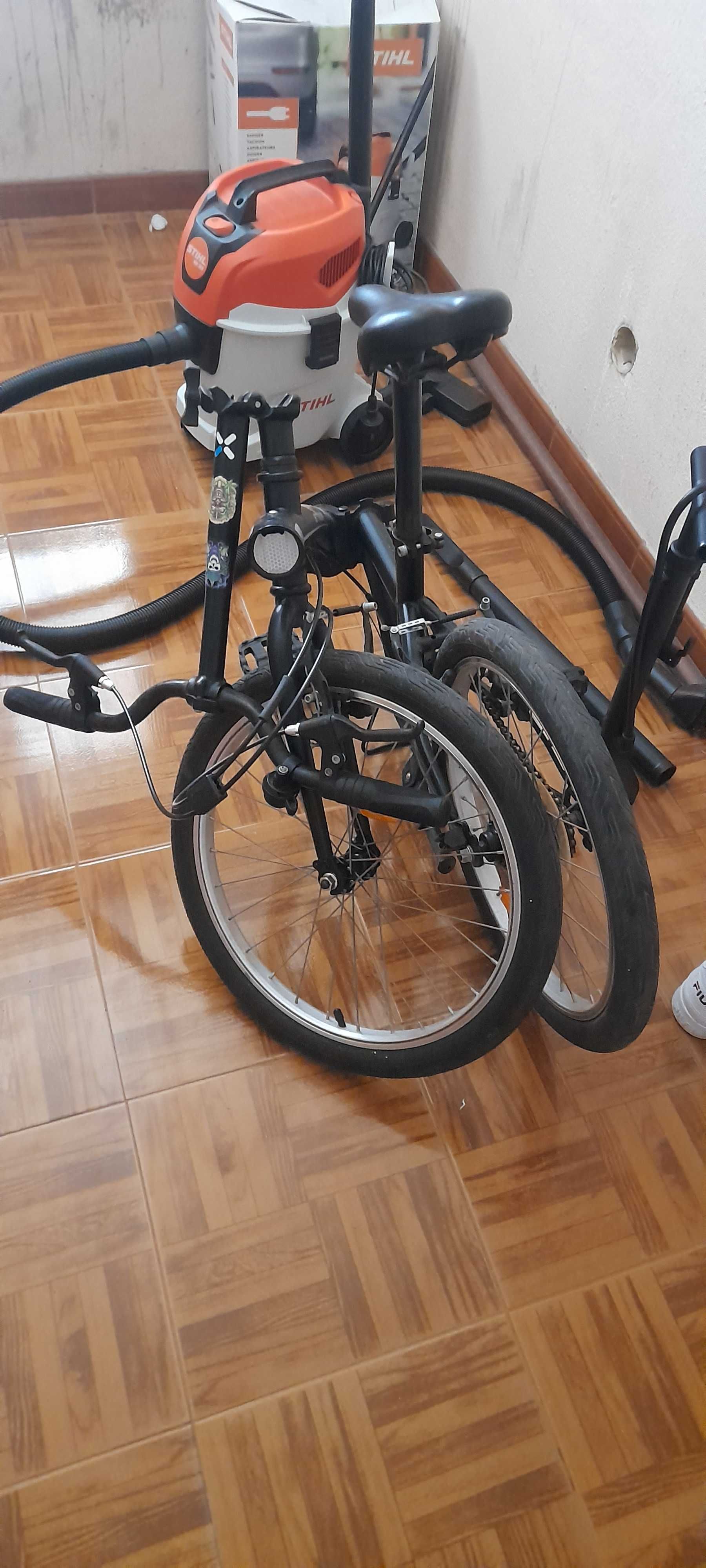 Bicicleta btwin tilt dobrável