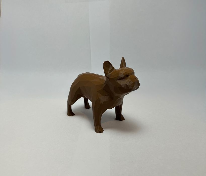 Buldog Francuski figurka 3D