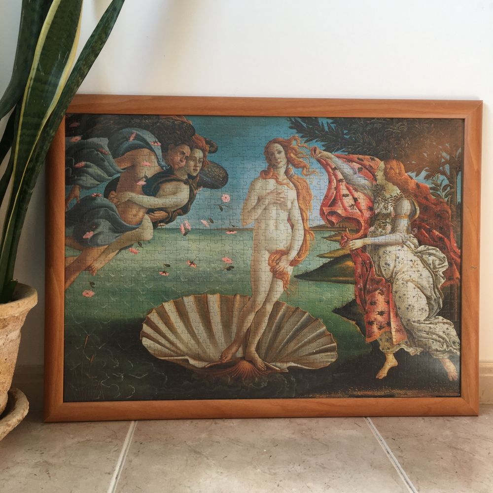 Quadro Puzzle “O Nascimento de Venus”