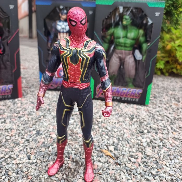 Набір героїв марвел світло,звук,спайдермен,павук,Халк,капітан америка