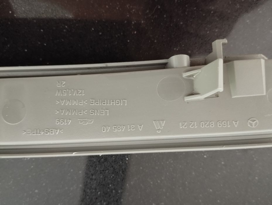 Pisca Led espelho Mercedes w169 W245 de 2008 a 2012 Original