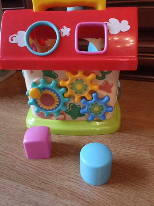 Сортер будинок. Розвиваюча іграшка Limo Toy чудо-будиночок