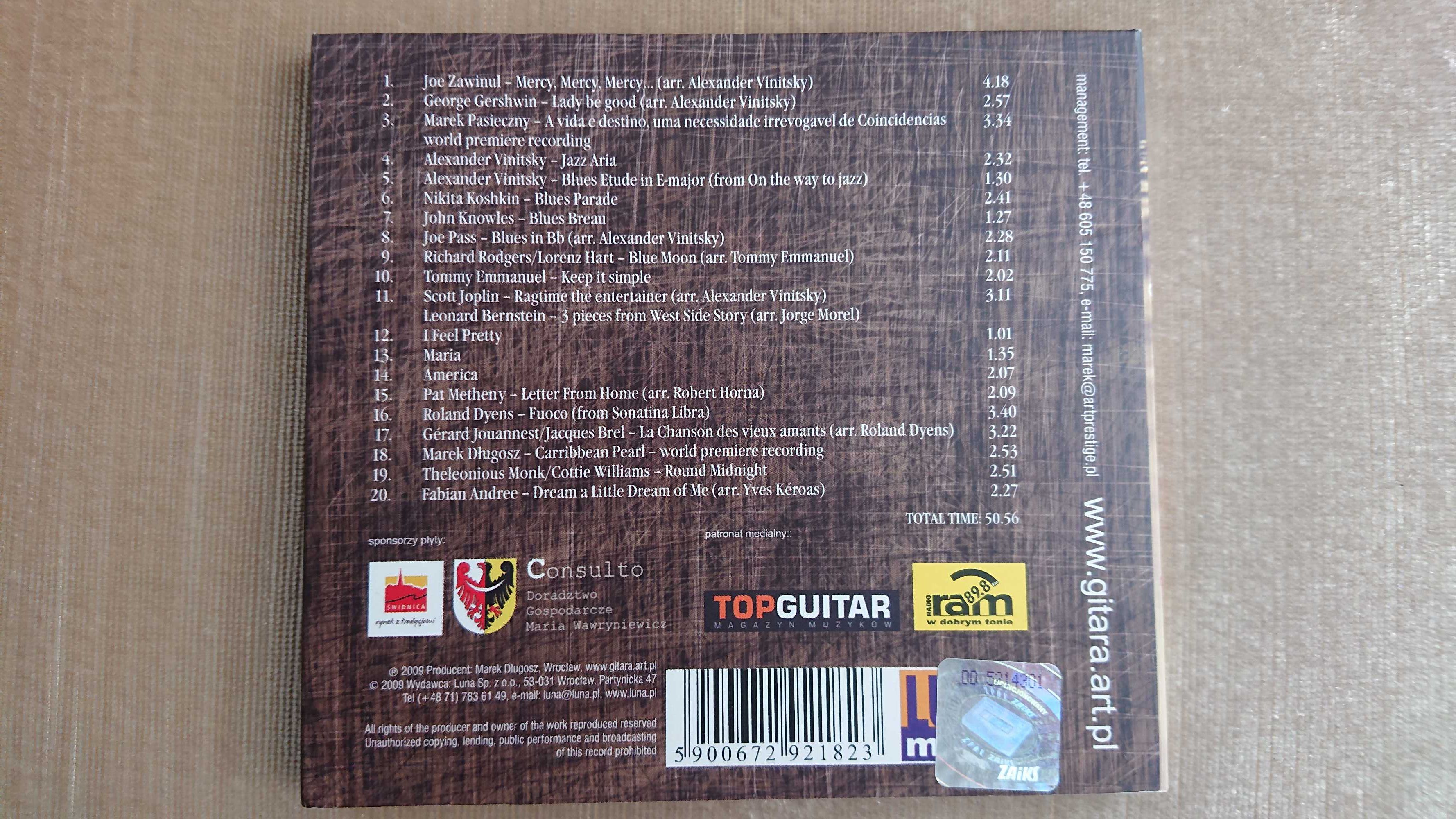 CD guitar Marek Długosz - On the way