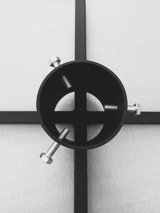 Stojak Choinkowy Na Choinkę Metalowy Czarny Okrągły Loft