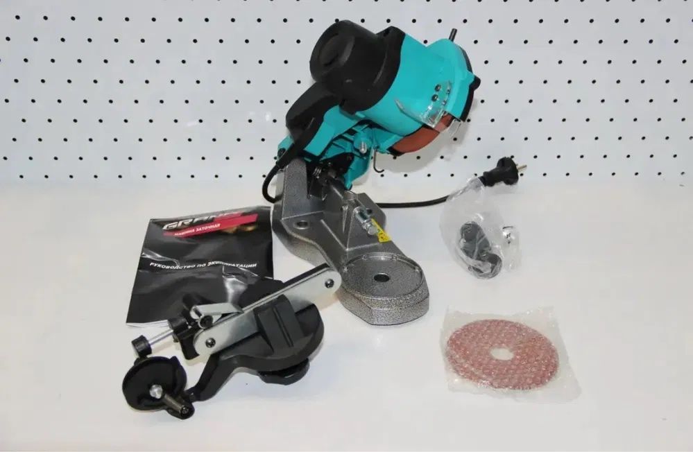 Станок для заточки цепей 560Вт Верстат для заточування ланцюгів