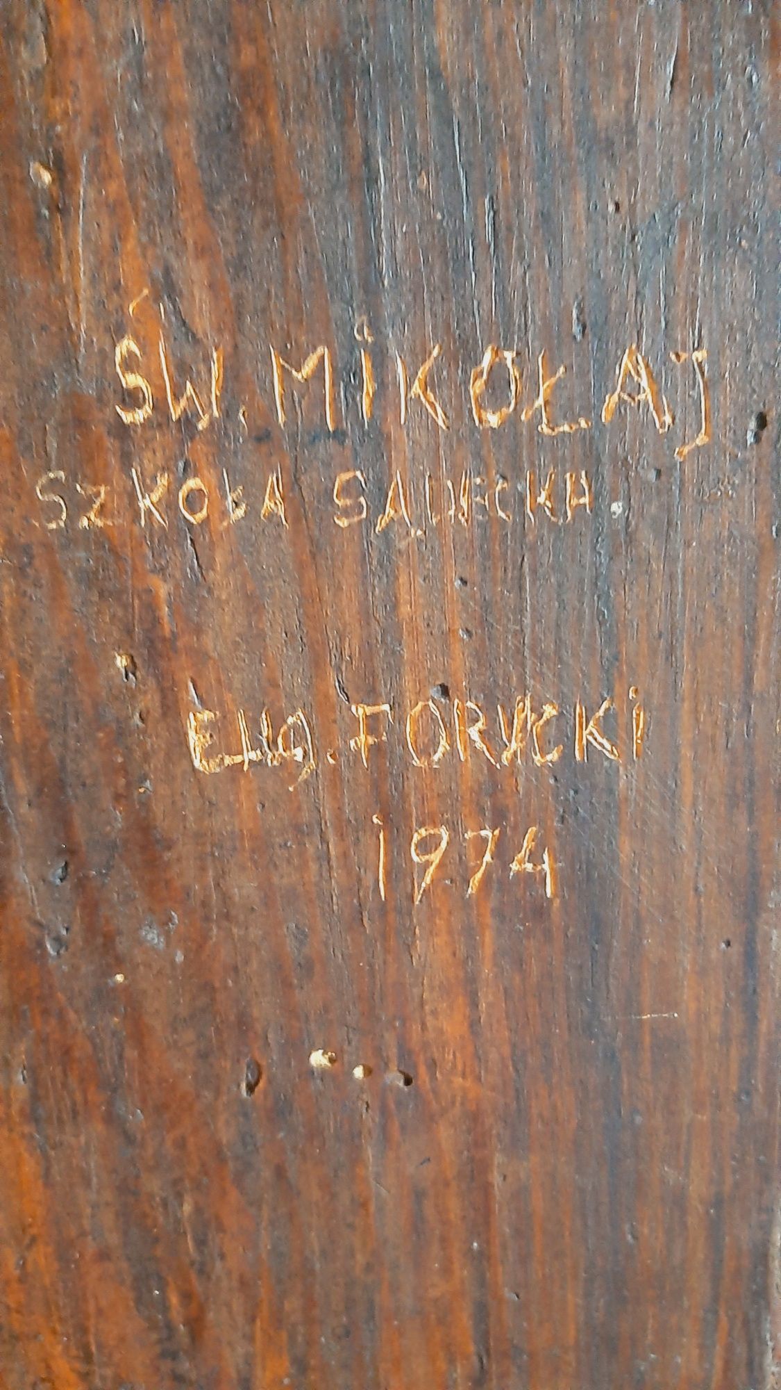 Obraz ludowy Eugeniusz Forycki