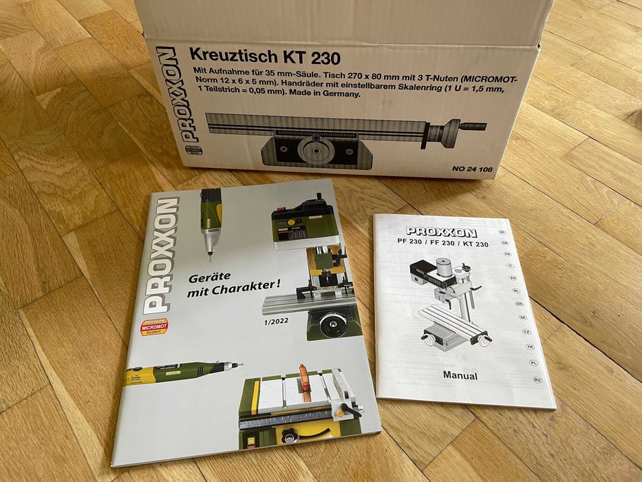 Координатний стіл Proxxon КТ 230