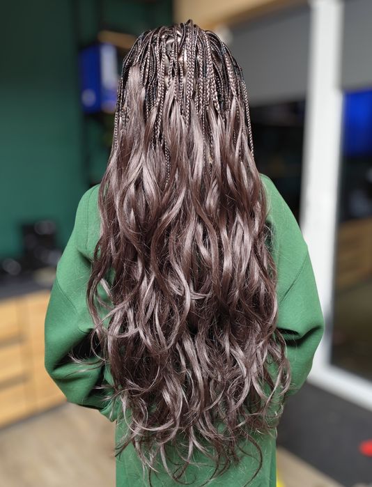 Afrokrab, spinka afro