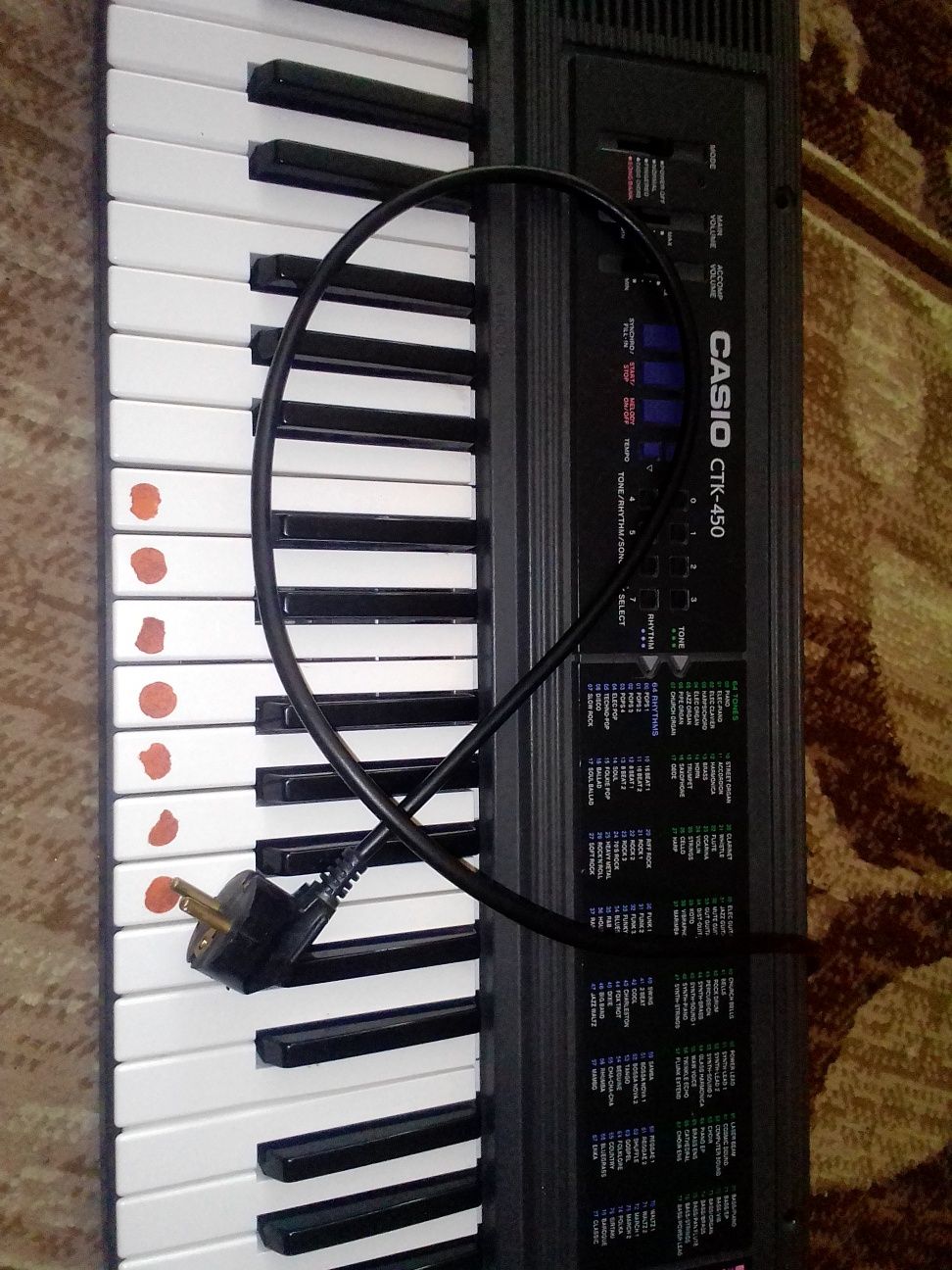 Синтезатор CASIO CTK-450