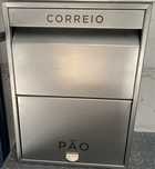 Caixa correio/pão em inox