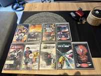 Gry psp 9 sztuk psp