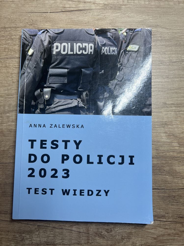 Książka Testy do Policji 2023