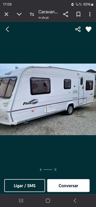 Caravana/Relote 6 metros