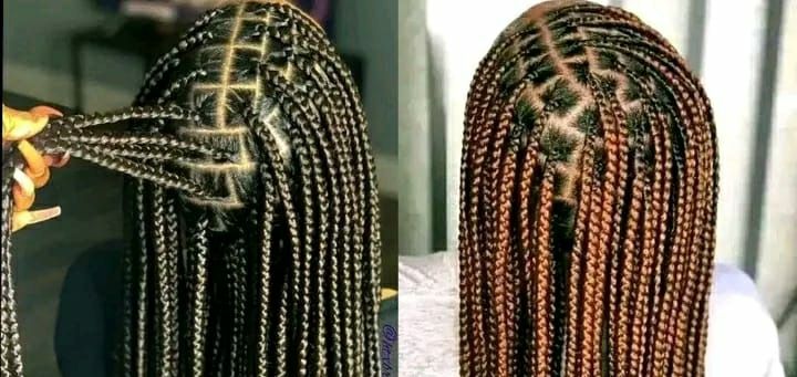 Trabalhos de tranças africanas