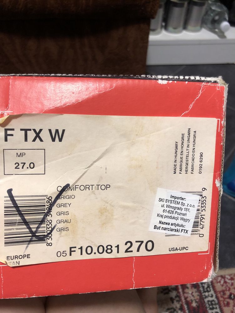 Buty narciarskie Nordica Ftx