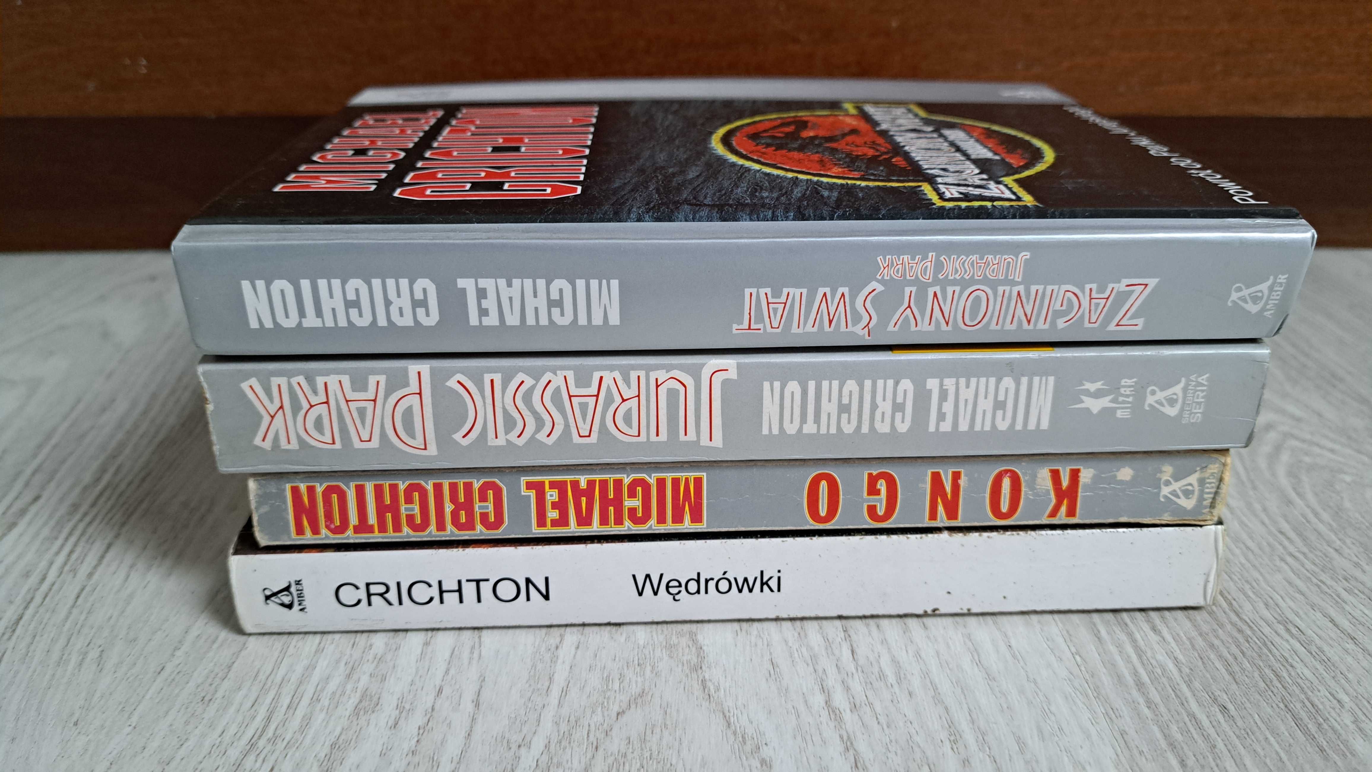 Michael Crichton Jurassic Park Jurajski Zaginiony świat Wędrówki Kongo