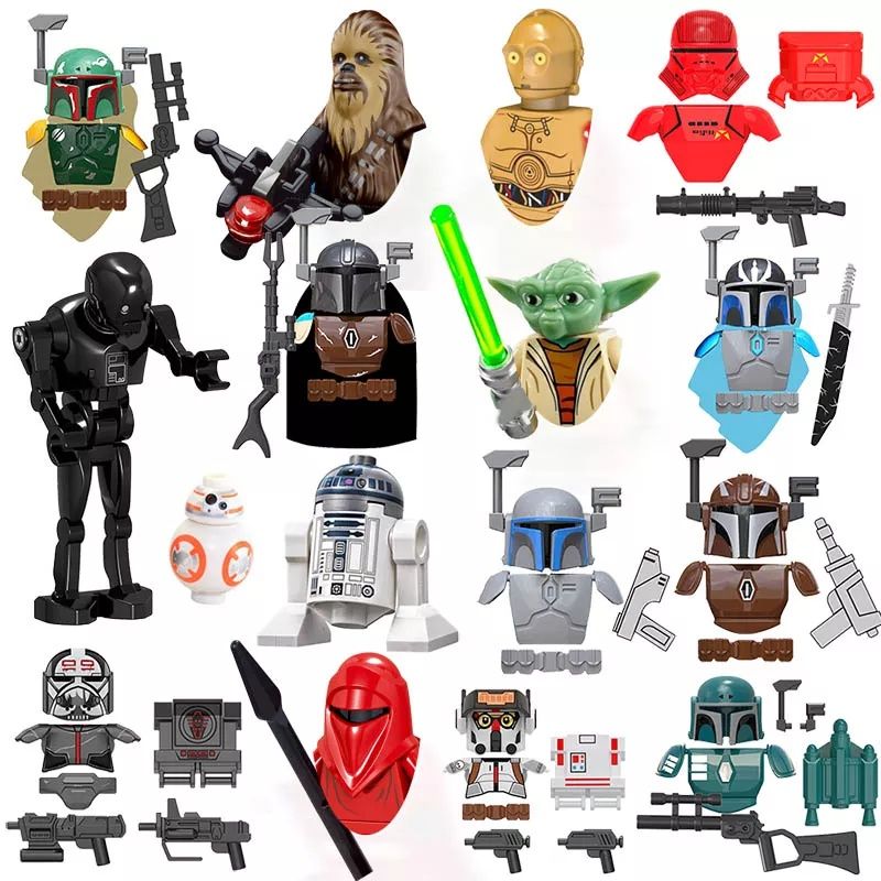 Star wars zestaw 29 figurek