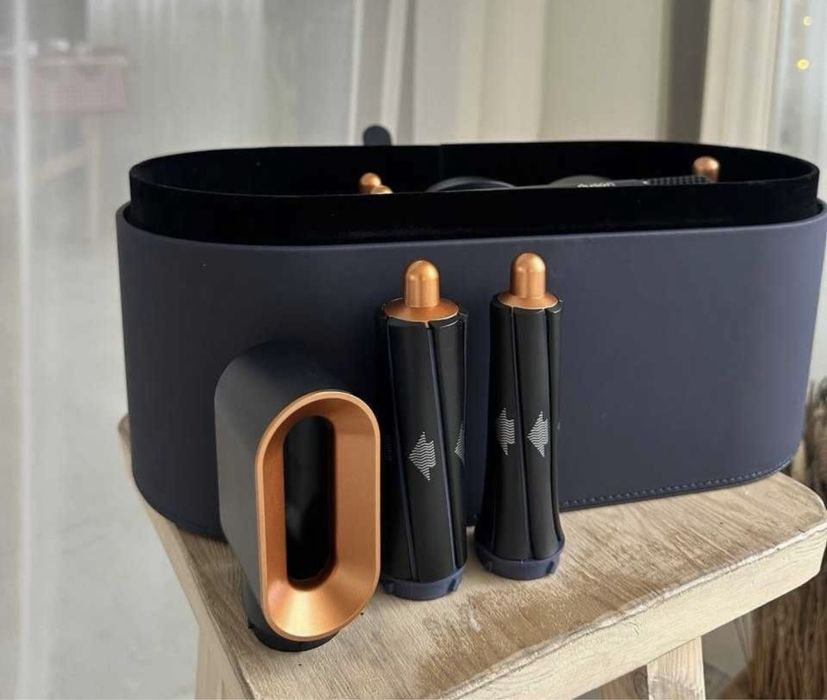 Стайлер DYSON HS-01 в кольорі Prussian Blue/Rich Copper