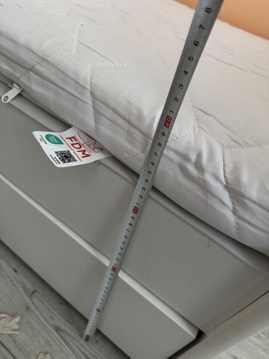 Łożko biale dla dziecka 160x85