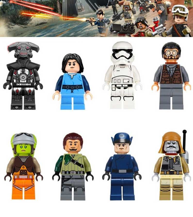 Bonecos minifiguras Star Wars nº32 (compatíveis com Lego)