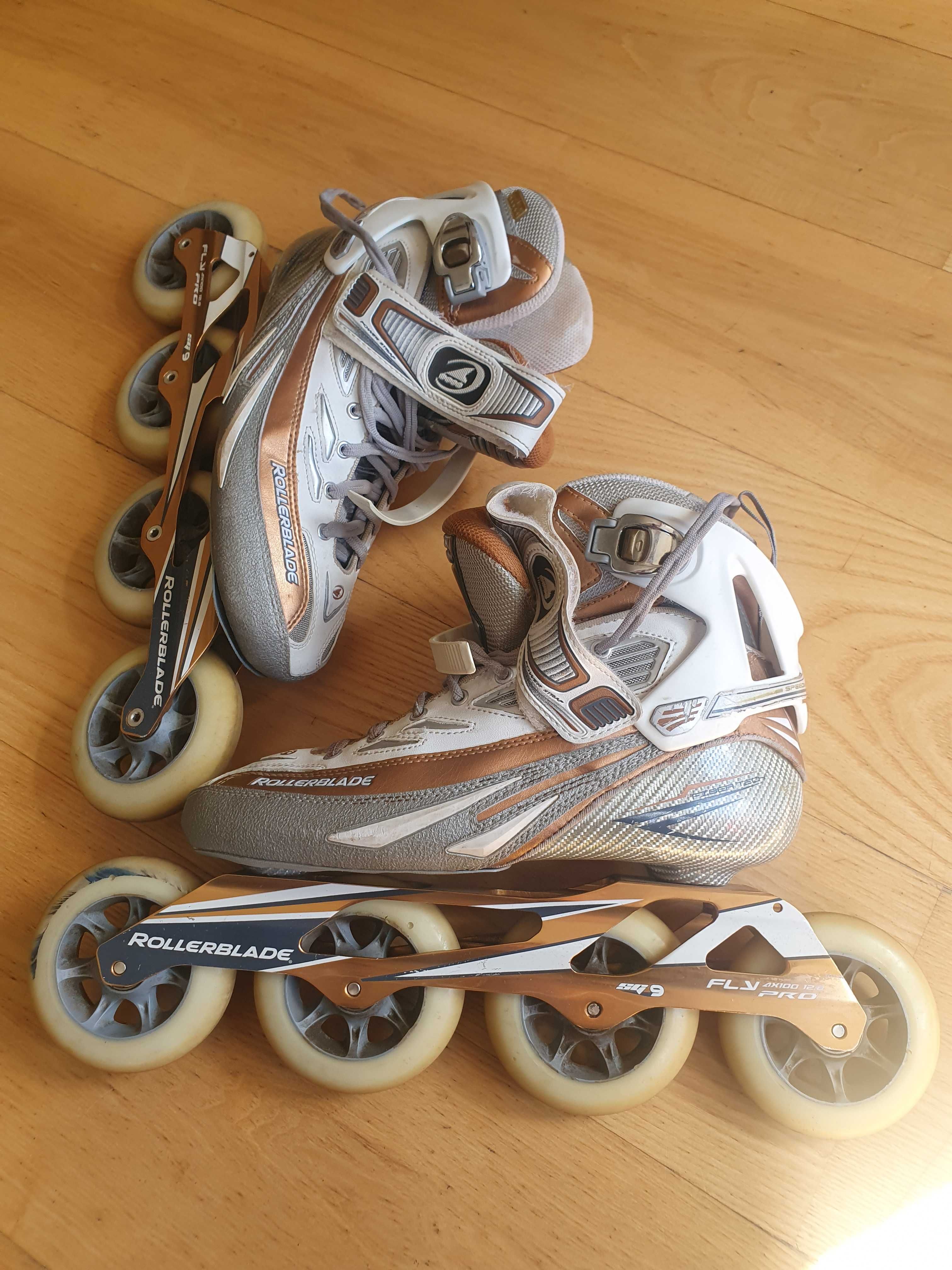 Rollerblade Speedmachine r41.5 wk 265mm 4x100 sg9 Carbon rolki szybkie