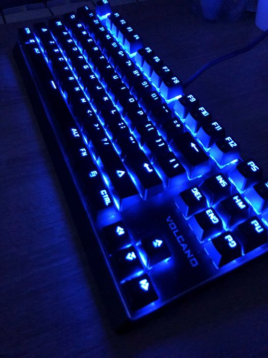 Klawiatura mechaniczna blue switch RGB MODECOM VULCANO