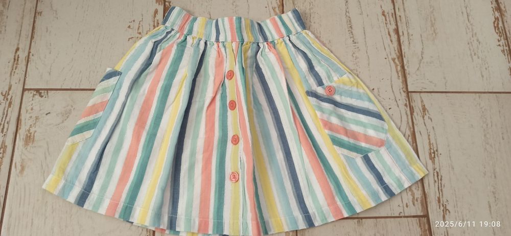 Letnia spódnica dla dziewczynki Coccodrillo 128 bdb