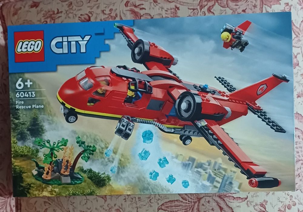 60413 - Fire Rescue Plane
Novo.
Conforme as fotografias.