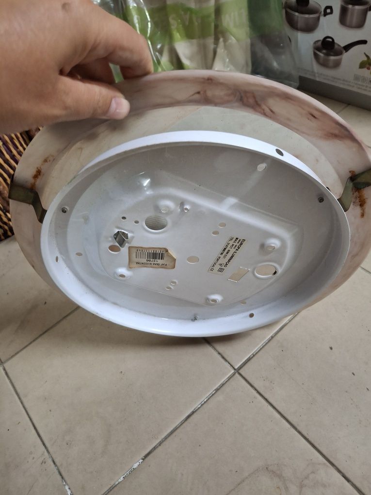Conjunto de candeeiros e abajours