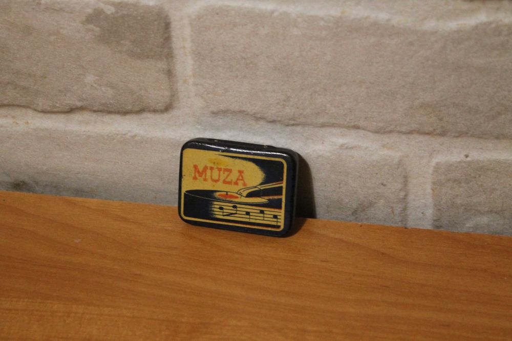 Igły do gramofonu patefonu MUZA w oryginalnym opakowaniu reklamowym