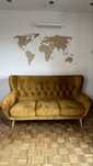 Sofa uszak 3-osobowa ciemnoniebieska KELSO / impresiti /Ikea/ kanapa/